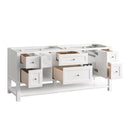 Bright White / No Countertop