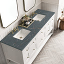 Bright White / Parisien Bleu - 3 Faucet Holes