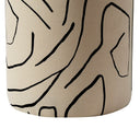 Renwil Rachelle Indoor Cotton Stool - Cream
