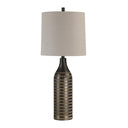 Everren Azzurra 33.5" Height Table Lamp - Dark Brown