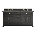 Black Onyx / Parisien Bleu - 3 Faucet Holes