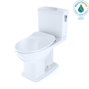 Toto Connelly Two Piece Elongated Dual Flush 1.28 and 0.9 GPF with Cefiontect and Right Lever - Washlet+ Ready
