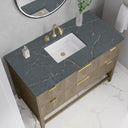 Pebble Oak / Parisien Bleu - 3 Faucet Holes