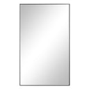 Renwil Loutro 36" H x 22" W Wall Mirror - Black
