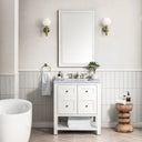 Bright White / Carrara White - 3 Faucet Holes