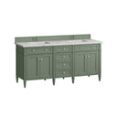 Smokey Celadon / Eternal Jasmine Pearl - 3 Faucet Holes