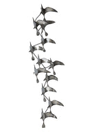 Renwil Murmuration 19" Wide Wall Art - Grey