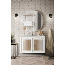 Glossy White / Eternal Jasmine Pearl - 3 Faucet Holes