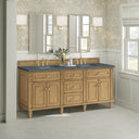 Light Natural Oak / Parisien Bleu - 3 Faucet Holes