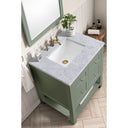 Smokey Celadon / Carrara White - 3 Faucet Holes
