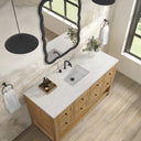 Light Natural Oak / Eternal Jasmine Pearl - 3 Faucet Holes