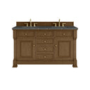 Honey Oak / Parisien Bleu - 3 Faucet Holes