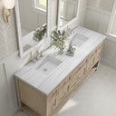 Whitewashed Oak / White Zeus - 3 Faucet Holes