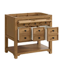 Light Natural Oak / White Zeus - 3 Faucet Holes