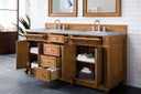 Saddle Brown / Eternal Jasmine Pearl - 3 Faucet Holes