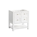 Bright White / No Countertop
