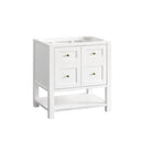 Bright White / No Countertop