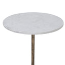 Renwil Canning Indoor Cast Aluminum Side Table - Antique Brass