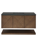 Chestnut / Charcoal Soapstone - 3 Faucet Holes