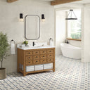 Amber Birch / White Zeus - 1 Faucet Hole
