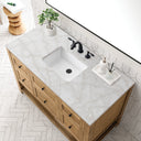 Light Natural Oak / Victorian Silver - 3 Faucet Holes