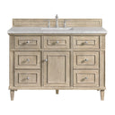 Whitewashed Oak / Eternal Jasmine Pearl - 3 Faucet Holes