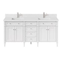 Bright White / White Zeus - 1 Faucet Hole