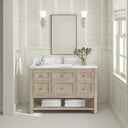 Whitewashed Oak / White Zeus - 1 Faucet Hole