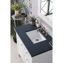 Bright White / Charcoal Soapstone - 3 Faucet Holes