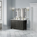 Black Onyx / White Zeus - 1 Faucet Hole