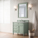 Sage Green / Victorian Silver - 3 Faucet Holes