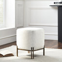 Renwil Meline Indoor Iron Stool - Antique Brass