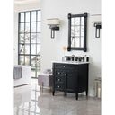 Black Onyx / Carrara White - 3 Faucet Holes