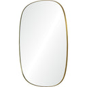 Renwil Gallegos 36" Tall Rectangle Wall Mirror - Yellow