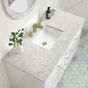 Glossy White / Eternal Jasmine Pearl - 3 Faucet Holes