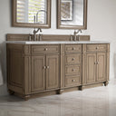 Whitewashed Walnut / Victorian Silver - 3 Faucet Holes