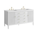 Bright White / White Zeus - 3 Faucet Holes