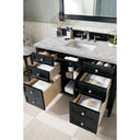 Black Onyx / Victorian Silver - 3 Faucet Holes