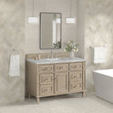 Whitewashed Oak / Victorian Silver - 3 Faucet Holes