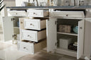 Bright White / Parisien Bleu - 3 Faucet Holes