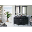 Black Onyx / Carrara White - 3 Faucet Holes