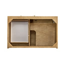 Light Natural Oak / White Zeus - 3 Faucet Holes