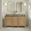 Light Natural Oak / Parisien Bleu - 3 Faucet Holes