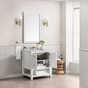 Bright White / Carrara White - 3 Faucet Holes