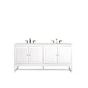 Glossy White / Eternal Jasmine Pearl - 3 Faucet Holes