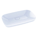 Toto Neorest Kiwami Rectangular Semi Recessed Fireclay Vessel Bathroom Sink with Cefiontect