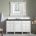 Bright White / Charcoal Soapstone - 3 Faucet Holes