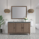 Whitewashed Walnut / Parisien Bleu - 3 Faucet Holes