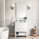 Bright White / White Zeus - 3 Faucet Holes