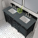 Black Onyx / Parisien Bleu - 3 Faucet Holes